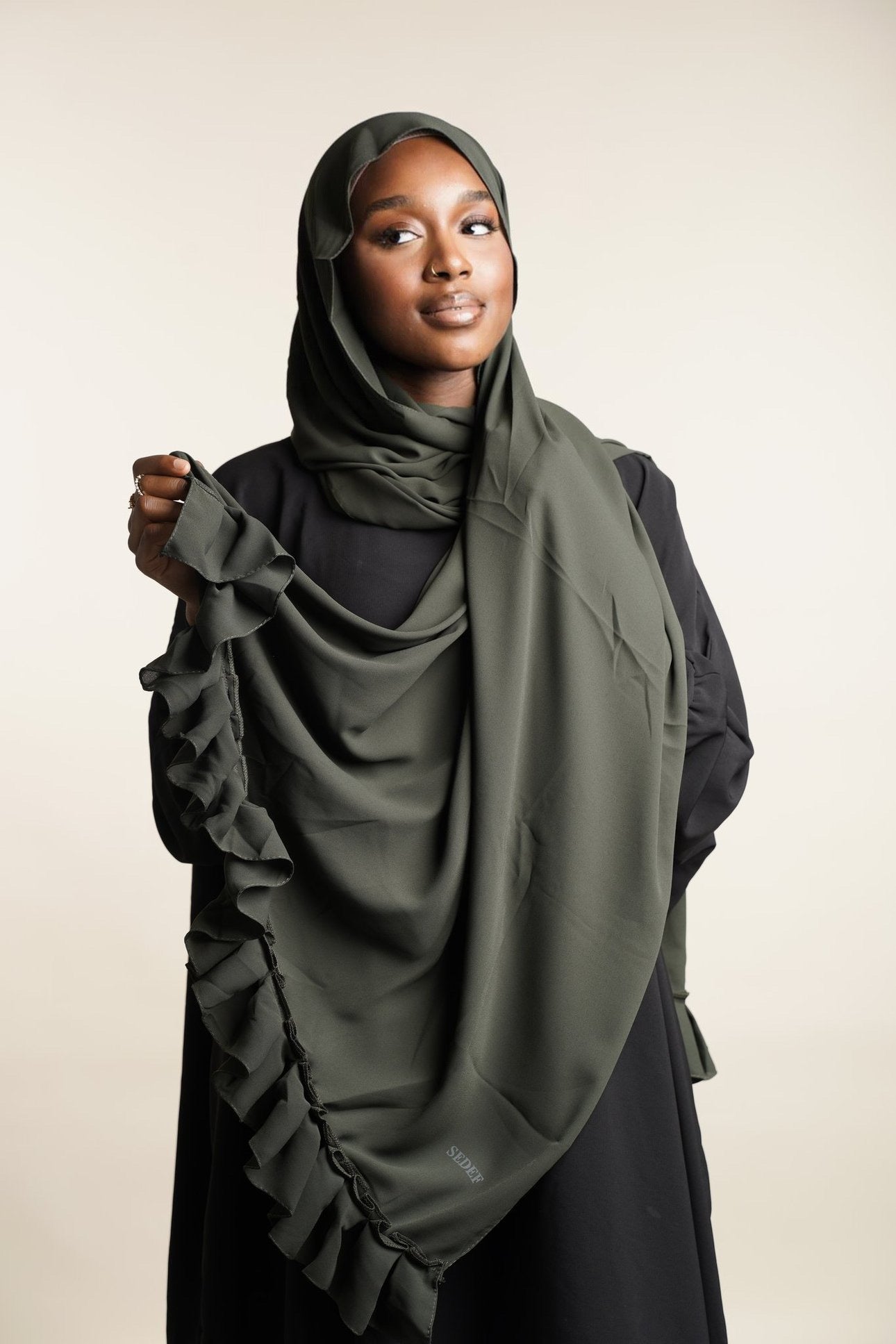 Crêpe de luxe Froufrou- Kaki