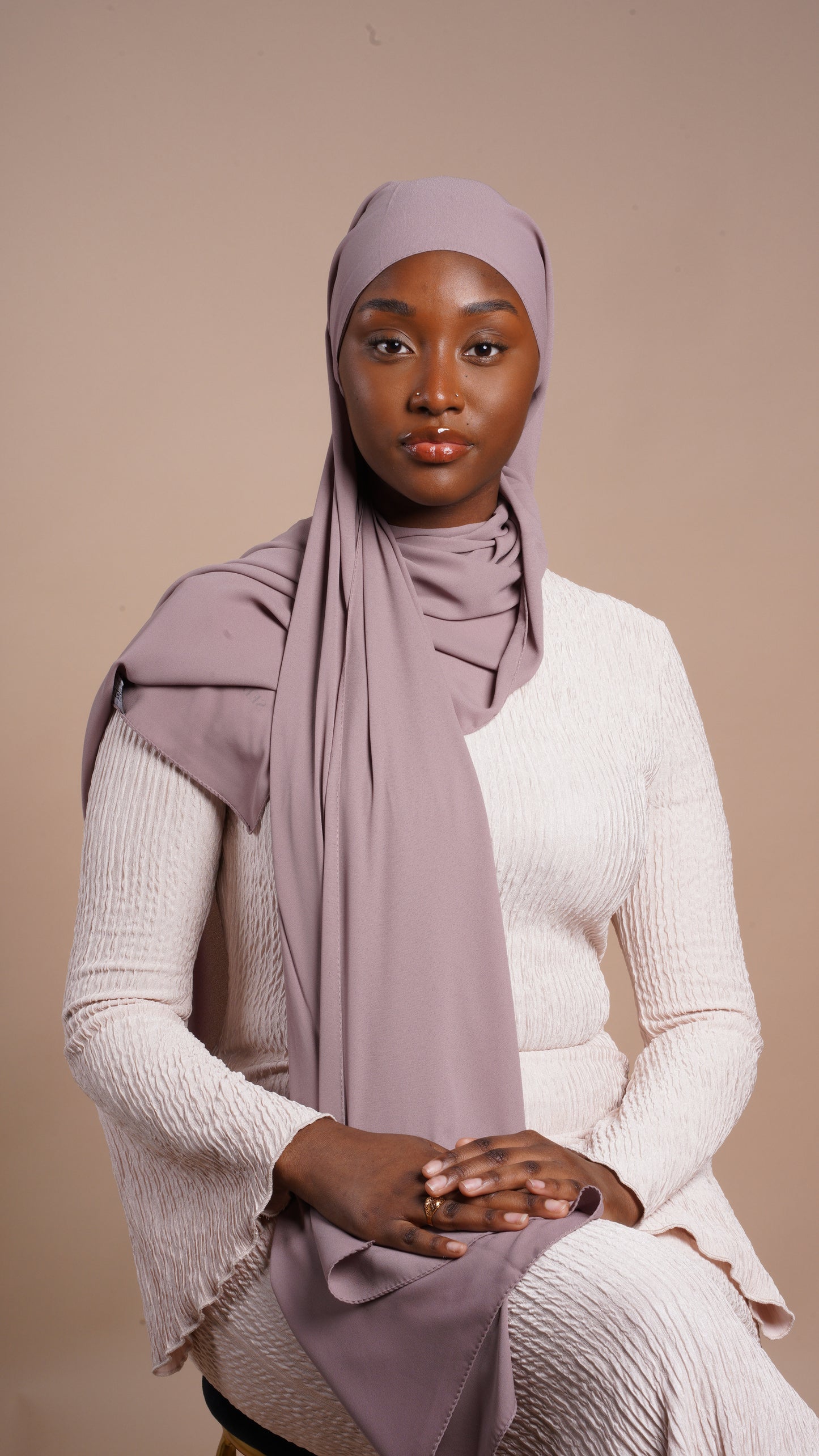 Mauve clerc - Crêpe de luxe