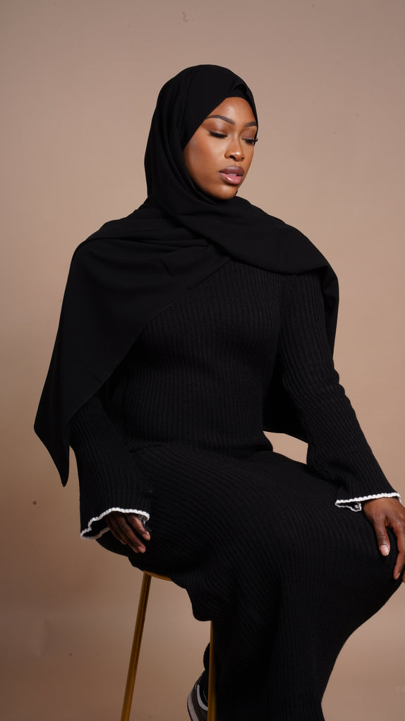 Noir - Soie de médine