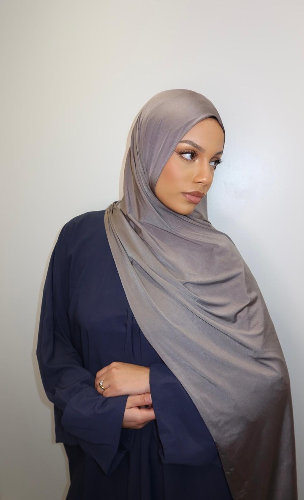Taupe - Liquid Jersey