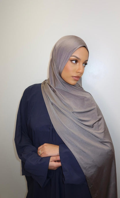 Taupe - Liquid Jersey