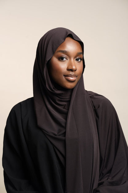 Marron chocolat - Jersey Premium