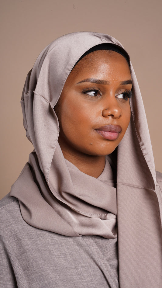Taupe - Satin